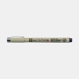 фотография Линер sakura pigma micron, толщина 0,2 мм, фиолетовый 24