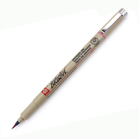 Ручка-кисть Pigma Brush Pen, цвет розовый