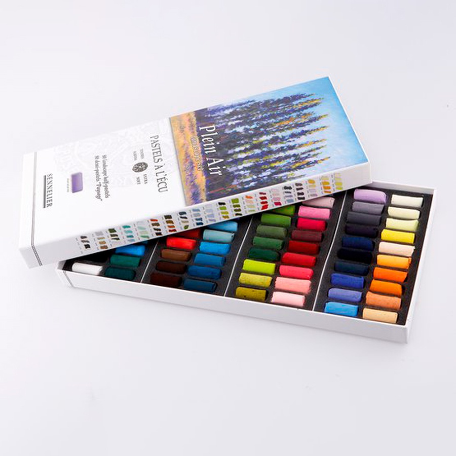 изображение Sennelier набор художественной пастели "пейзаж", 80 цветов 1/2, картон