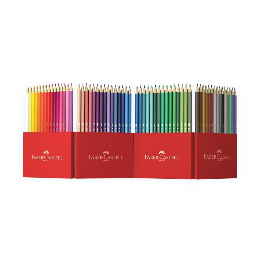 картинка Набор цветных карандашей faber-castell,  в подарочной картонной коробке, 60 штук
