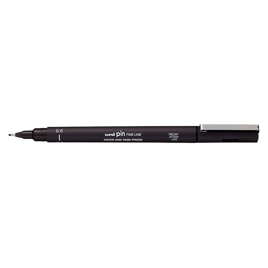 фото Ручка-линер unipin чёрный 0,5 мм