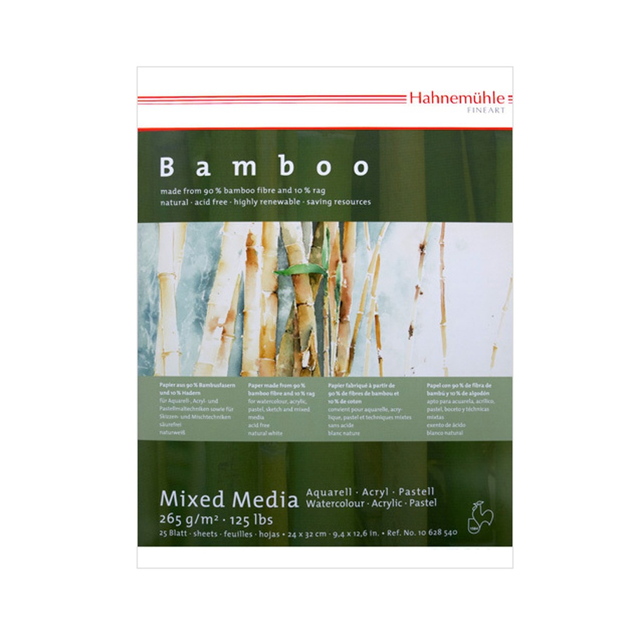 фото Альбом-склейка из бамбуковой бумаги, серия bamboo, размер 30х40 см, 25 листов, плотность 265 г/м2, hahnemuhle