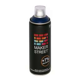 фотография Эмаль для граффити и декора "makerstreet", 400 мл, №503 темно-синий