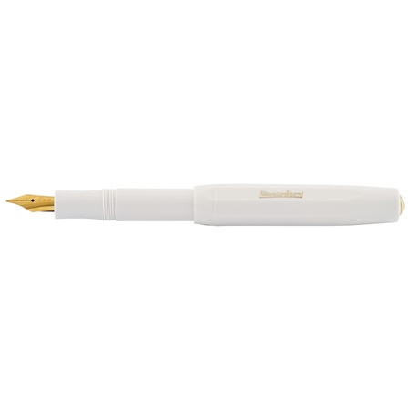 Ручка перьевая KAWECO CLASSIC Sport F 0.7мм, белый корпус