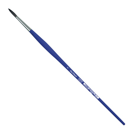 Кисть синтетика круглая Da Vinci Forte-Acrylics 8630, длинная ручка, № 8