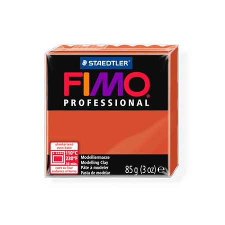 Глина полимерная Fimo Professional 85 г, терракота 74