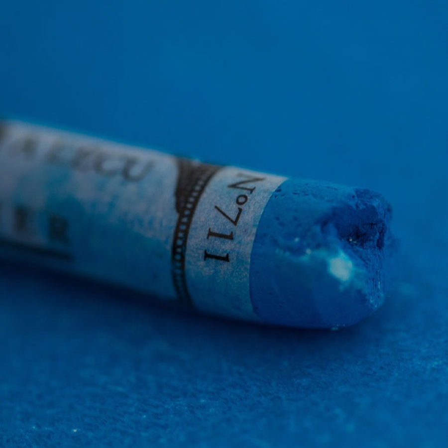 фотография Пастель сухая художественная sennelier a' l'ecu холодный синий 711