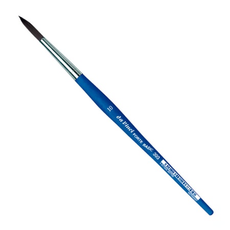 Кисть синтетика круглая Da Vinci 393 Forte Basic короткая ручка № 10