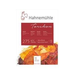 картинка Альбом-склейка для акварели hahnemuhle torchon плотность 275 г/м2, размер 24х32 см, 20 листов
