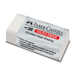 фотография Ластик faber-castell серия dust free размер 62х21,5х11,5 мм