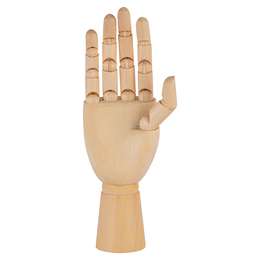 изображение Модель деревянная сонет - правая рука, женская, 25 см