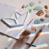 картинка Палитра худудожественная керамическая кораблик