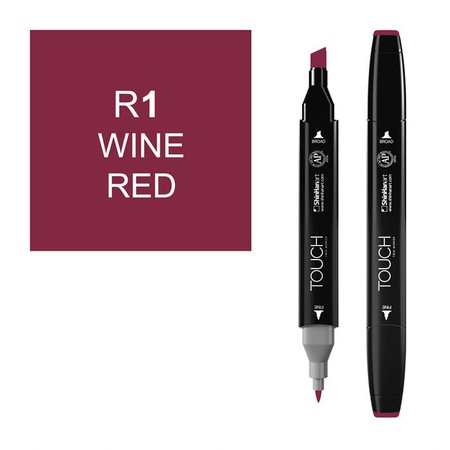 Маркер художественный Touch Twin ShinHanArt, 001 красное вино R1