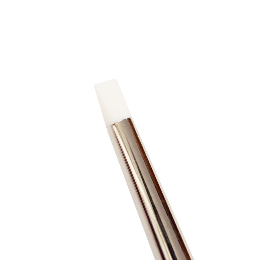 фотография Кисть силиконовая арт-квартал, №5, плоская, короткая ручка
