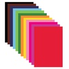 картинка Картон цветной а4 немелованный, 12 листов 12 цветов, в папке, brauberg,  «самолет»