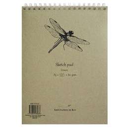 фотография Альбом для скетчей smiltainis sm-lt sketch pad cream а5, 70 листов, 80 г/м2