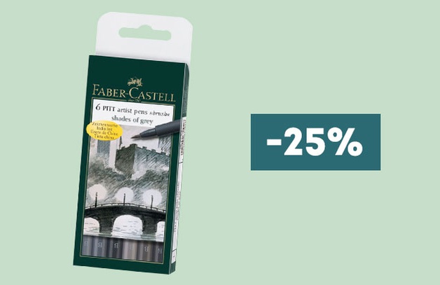 
   Скидка 25% на товары бренда Faber-Castell

Выбрать товар


&nbsp;





    
        



    
        
            
        
        
            
        
    

    

   Предложение действительно, пока товар есть в наличии

