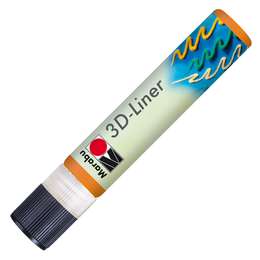 фото Контур объёмный marabu 3d-liner 25 мл цвет оранжевый