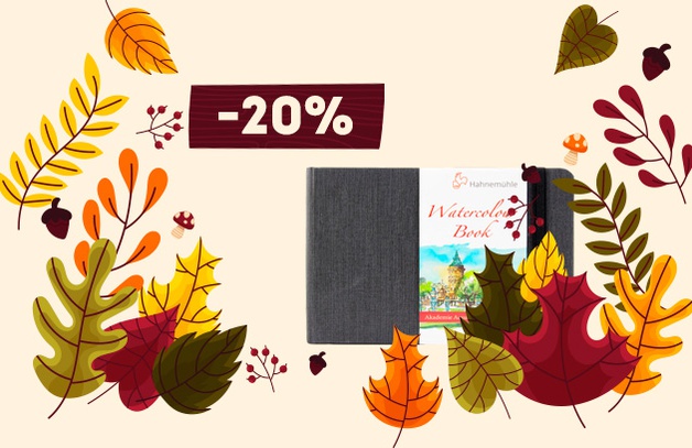 Скидка 20% на альбомы для акварели серии Watercolour Book
Скидка 20% на альбомы для акварели серии Watercolour Book
Выбрать альбом
Предложение действительно до 31.10.2021 г.