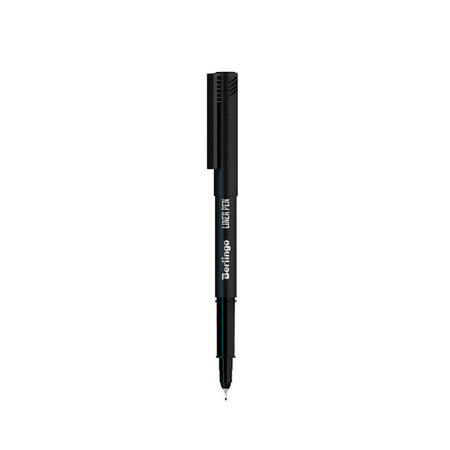 картинка Ручка капиллярная berlingo "liner pen", черная, 0,4мм