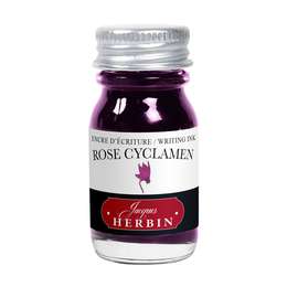 фото Чернила в банке herbin,  10 мл, rose cyclamen розовый цикламен