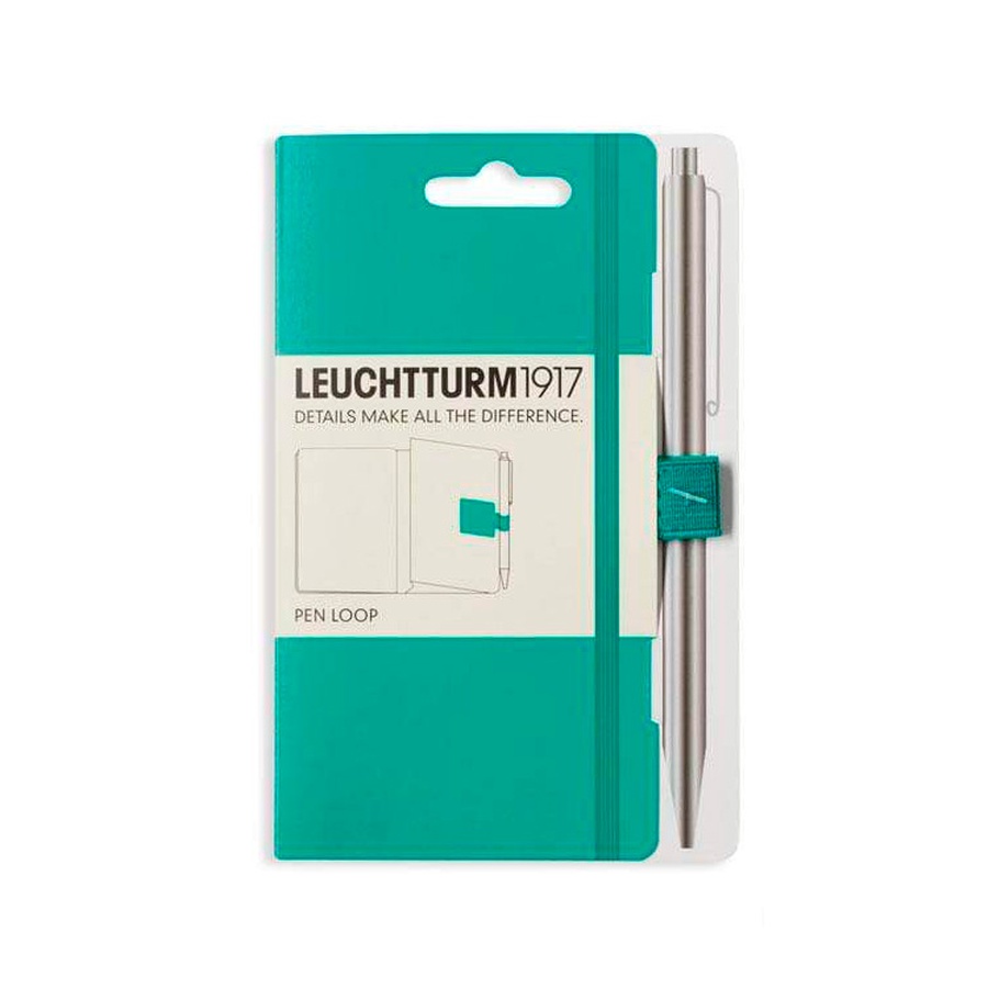 фотография Держатель для ручки pen loop leuchtturm1917 изумрудный #345161