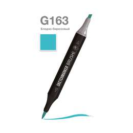 фото Маркер спирт sketchmarker brush pro g163 бирюзовый блед