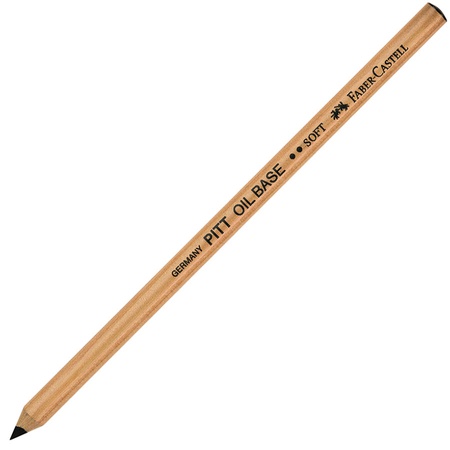 изображение Карандаш масляный faber-castell pitt monochrome № 2 чёрный мягкий