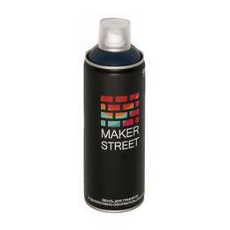 изображение Эмаль для граффити и декора "makerstreet", 400 мл, №504 серо-синий