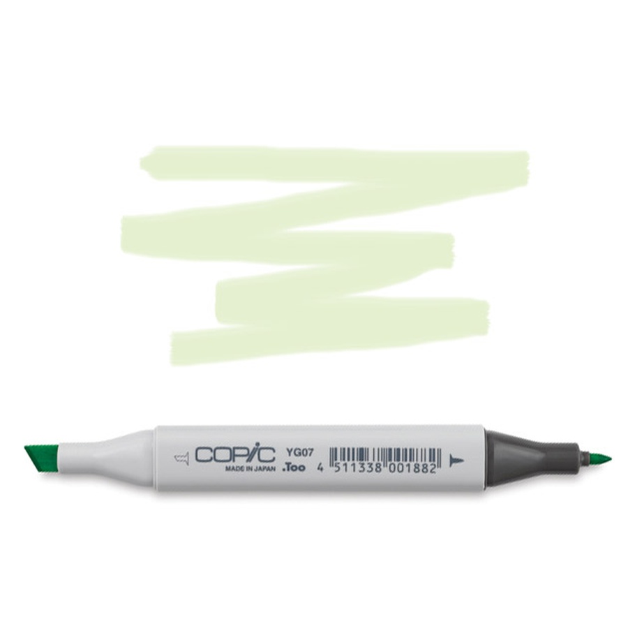 фотография Маркер спиртовой copic, два пера, цвет yg11