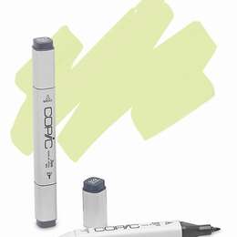 изображение Маркер спиртовой copic, два пера, цвет yg03