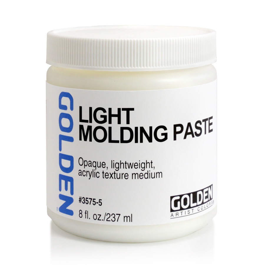 картинка Паста моделирующая легкая golden light molding paste 237 мл