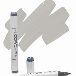 изображение Маркер спиртовой copic, два пера, цвет w4