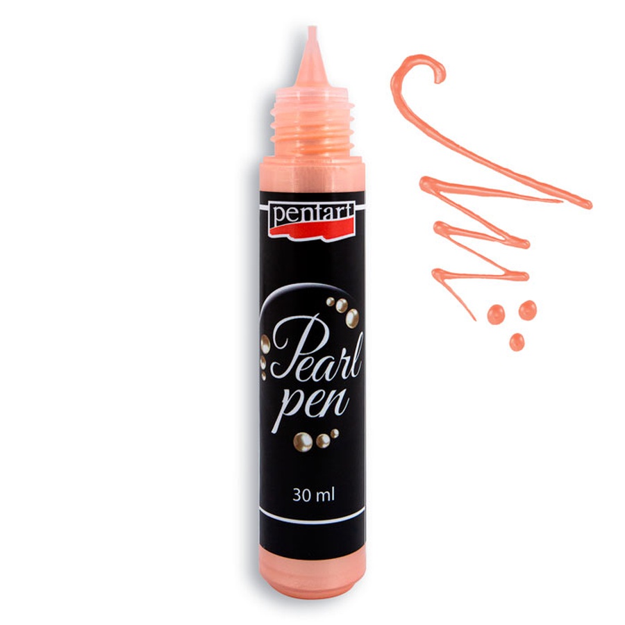 фотография Краска для создания жемчужин "pearl pen", 30 мл, абрикос