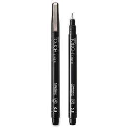 изображение Линер touch liner shinhanart чёрный 0,8 мм