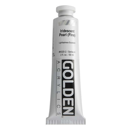 изображение Краска акриловая golden heavy body, туба 59 мл, № 4020 жемчужный перламутр
