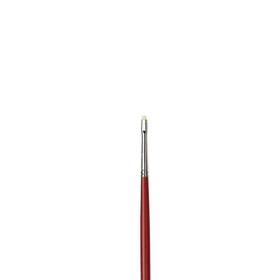 фото Кисть щетина плоская короткая da vinci maestro 2 7223 длинная ручка, № 2
