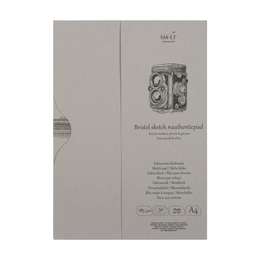 изображение Альбом для графики sm-lt authentic 185г/м2 a4 50 листов, белый, склейка