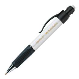 фото Карандаш механический faber-castell grip plus, белый корпус 0,7 мм