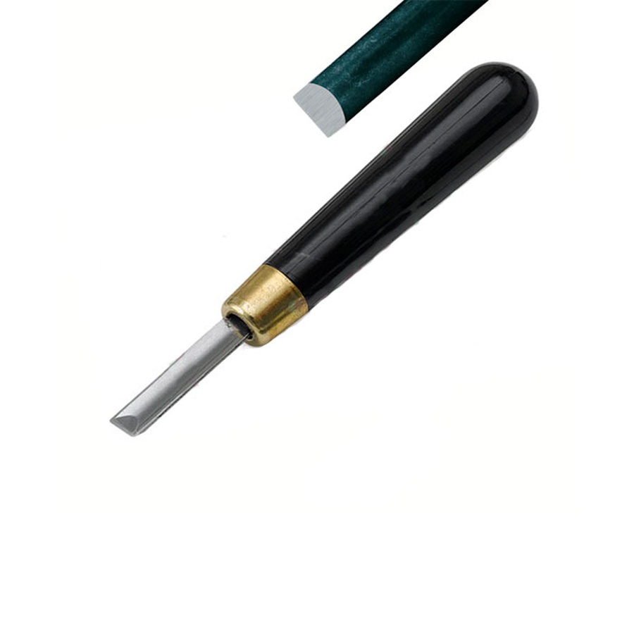 изображение Резец по линолеуму № 9 rgm с деревянной ручкой
