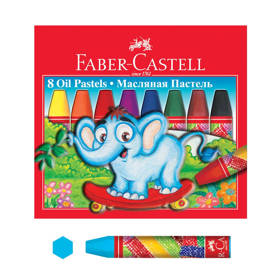картинка Пастель масляная faber-castell набор 8 шт