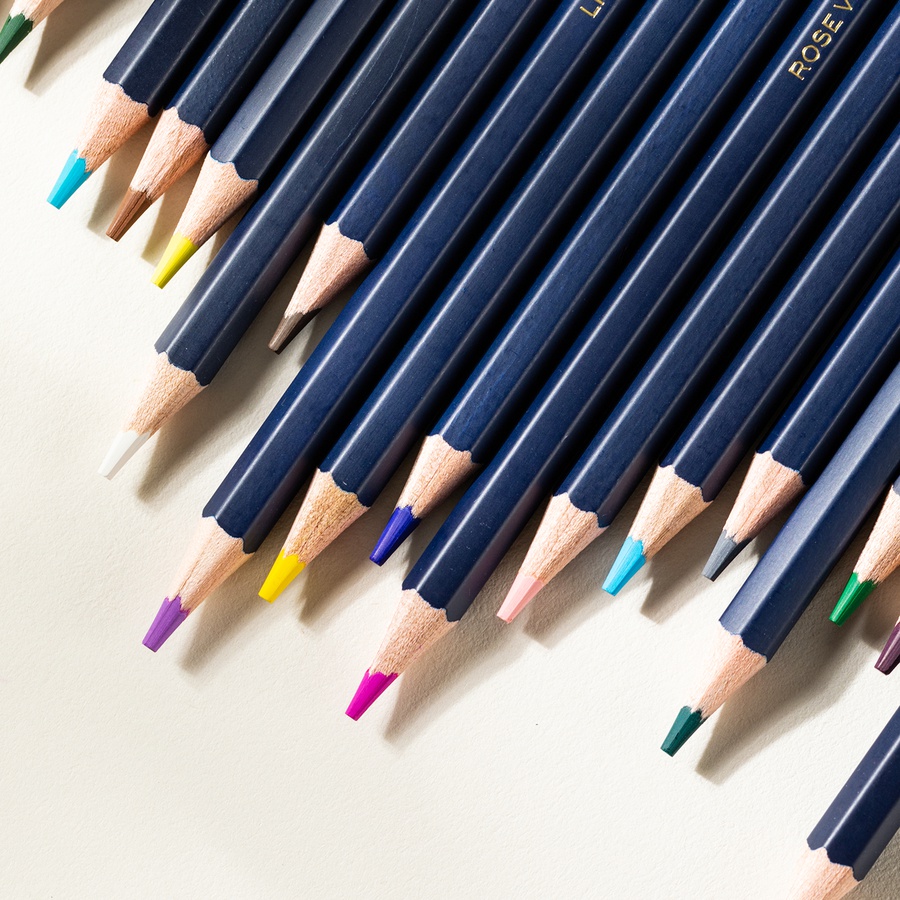 фотография Набор акварельных карандашей finenolo 36 цветов в металлическом пенале