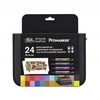 изображение Набор художественных маркеров promarkers winsor&newton mixed marker 24 цвета в пенале