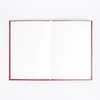 картинка Скетчбук для акварели малевичъ, 100% хлопок, красный, 200 г/м, 14,5х21 см, 30л