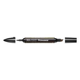 фото Маркер спиртовой promarker winsor & newton, умбра o615