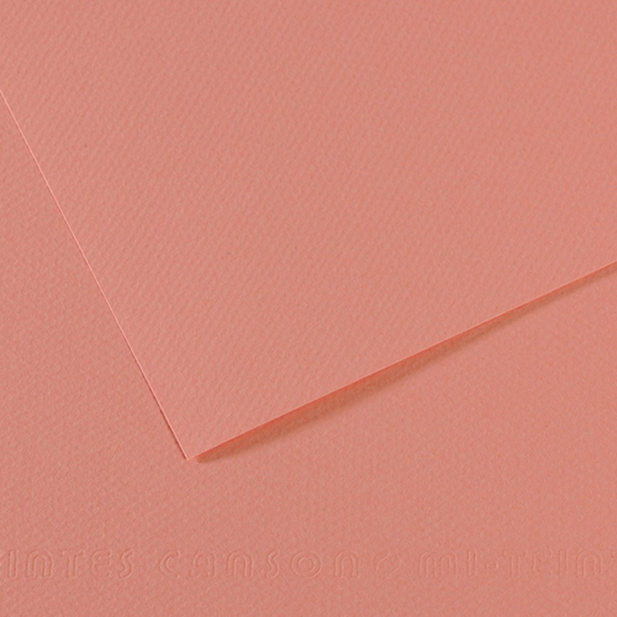 фото Бумага для пастели canson mi-teintes, 160 г/м2, лист 50х65 см, № 352 тёмно-розовый