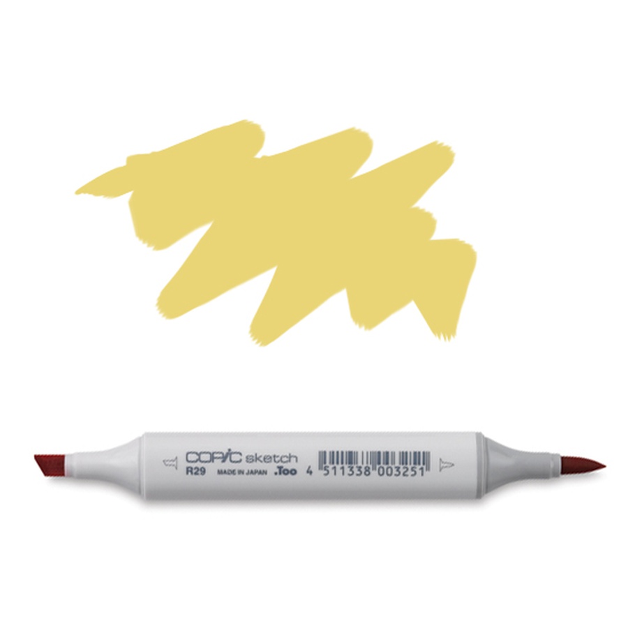 изображение Маркер спиртовой copic sketch, два пера, цвет yr24