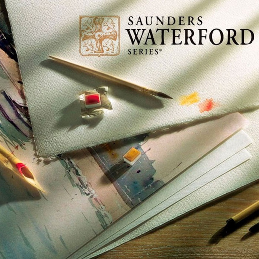 изображение Бумага для акварели saunders waterford swf cp white, 638 г/м2, 560x760 мм