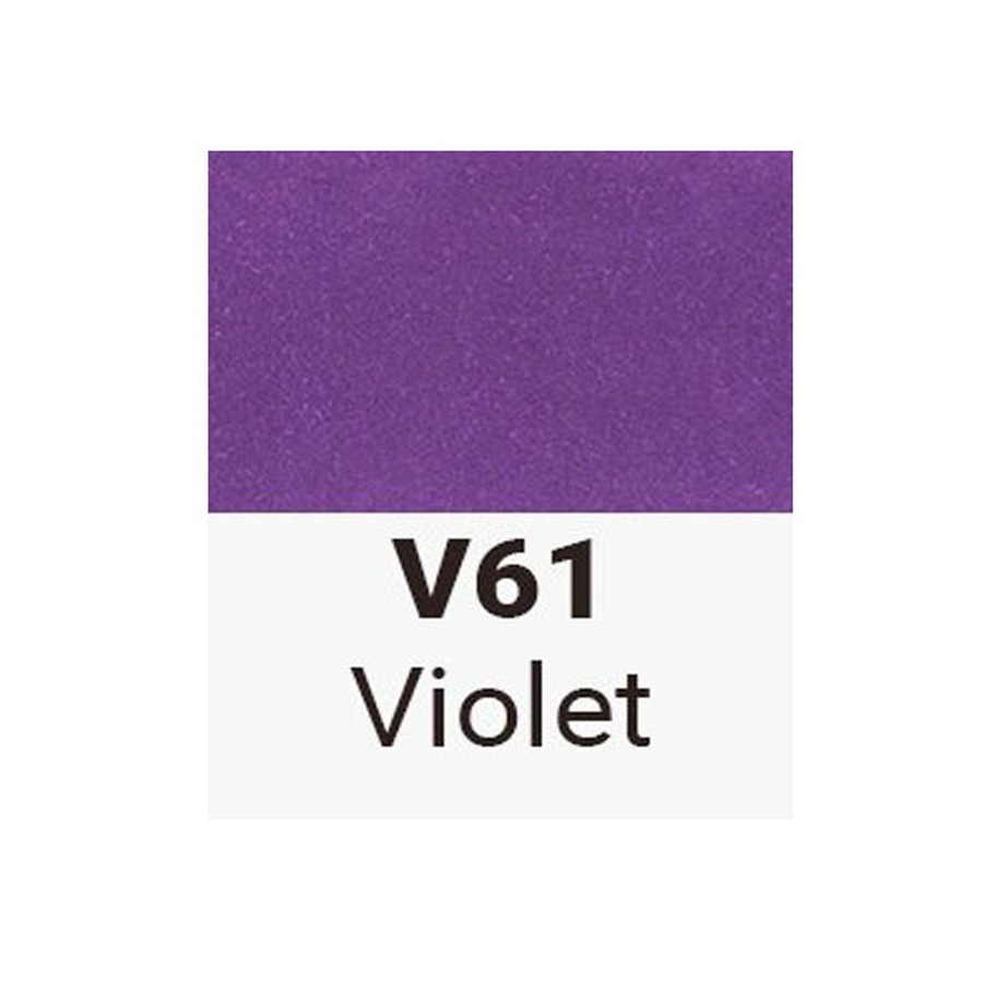 изображение Маркер sketchmarker brush двухсторонний на спиртовой основе v61 фиолетовый