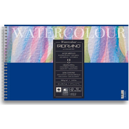 Альбомы склейки для акварели Fabriano Watercolour Studio